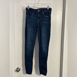 American Eagle Outfitters | Dark Blue Straight Leg Jeans | Size 6